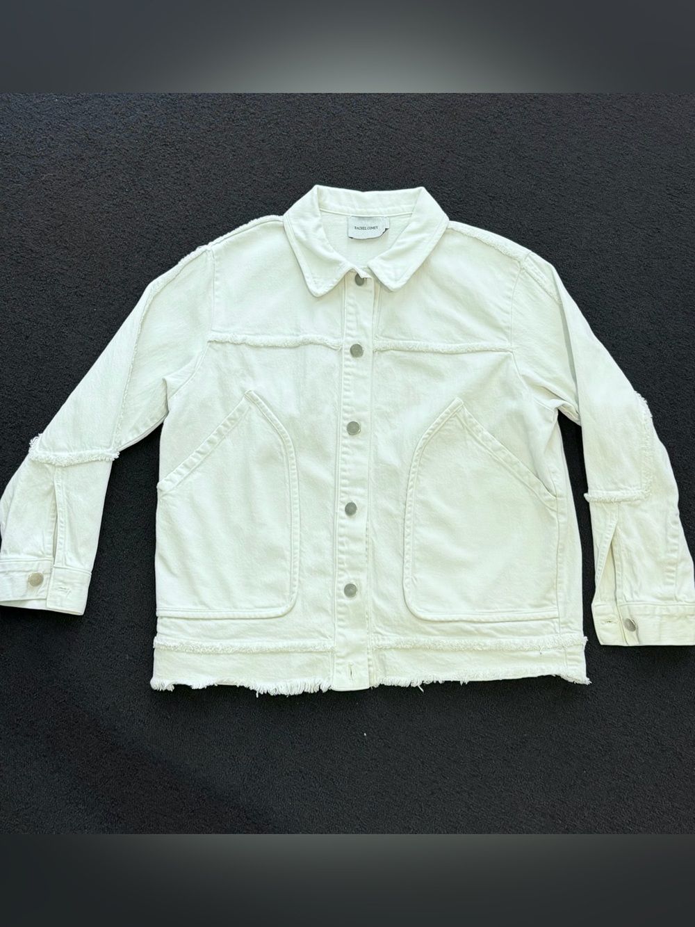 Rachel Comey White Denim Jacket